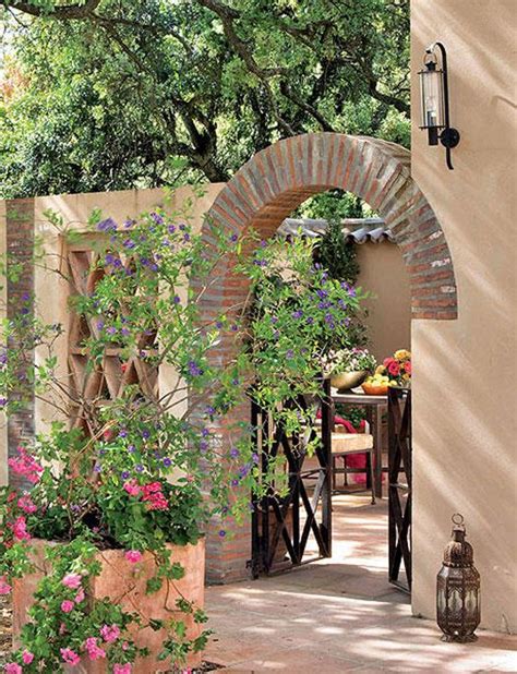 Andalusian Architecture Home Way To An Andalusian Style Patio