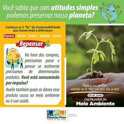 Dia Do Meio Ambiente Campanha Conscientização Rp 5 Jornal Mais
