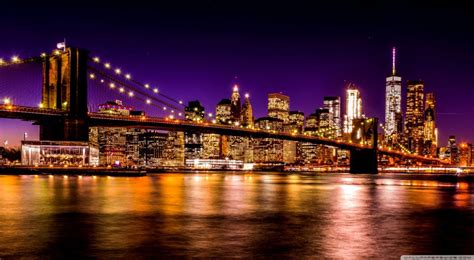 Brooklyn Bridge Night Wallpapers Top Free Brooklyn Bridge Night