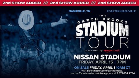 Garth Brooks Adds Second Nashville Show In April