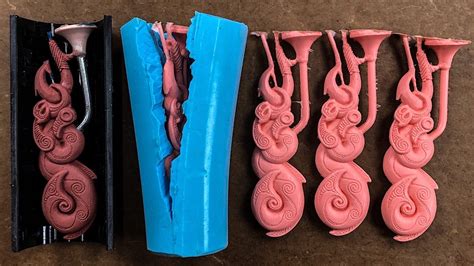 perfect castings from a silicone rubber mold youtube
