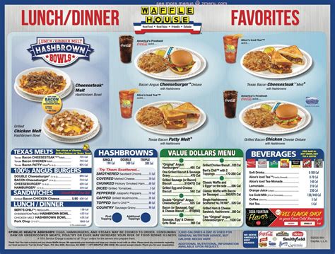 Online Menu Of Waffle House Restaurant Lincolnton North Carolina