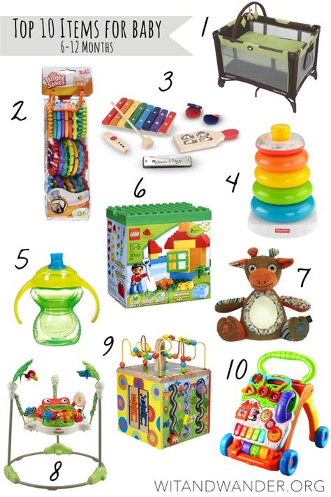 Maybe you would like to learn more about one of these? Top 10 Must Haves for Babies 6-12 Month Old - Our ...