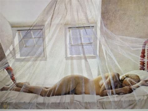 Andrew Wyeth Helga Series Daydream Limited Edition Signed By Andrew