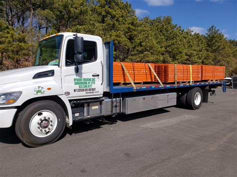 Flatbed Long Island Trucking Courier Delivery Mcguire Trucking Service