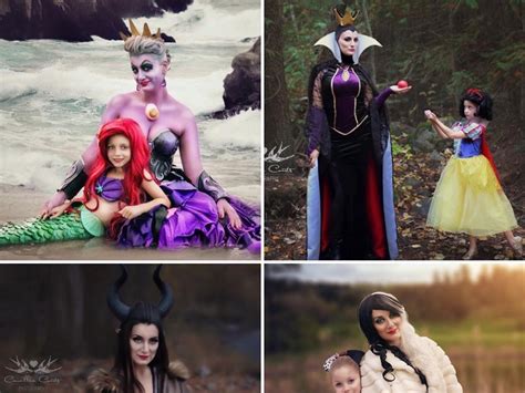 Madre E Hija Recrean Los Personajes Más Famosos De Disney