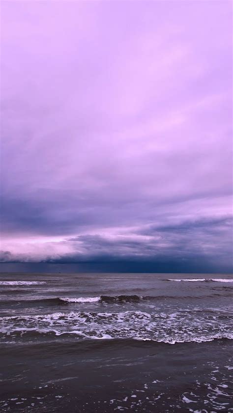 Purple Seascape From Iran Backiee