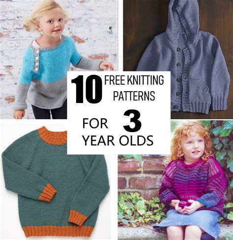 Jackie had been loom knitting for a couple of years when she made this video for her classmates. 10 Free Knitting Pattern for 3 Year Old to Download ...