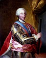 S. M. Don Carlos III; taller de Anton Raphael Mengs, hacia 1761. Museo ...