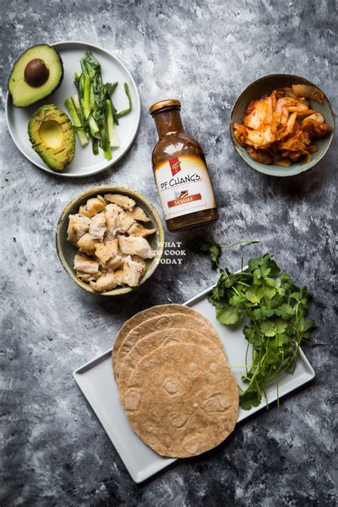 (i need this umbrella) so i just got back from a fabulous long weekend at this beach town. Easy Sesame Fish Kimchi Taco | What To Cook Today