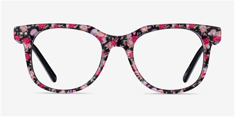 Topic Square Floral Glasses For Women Eyebuydirect
