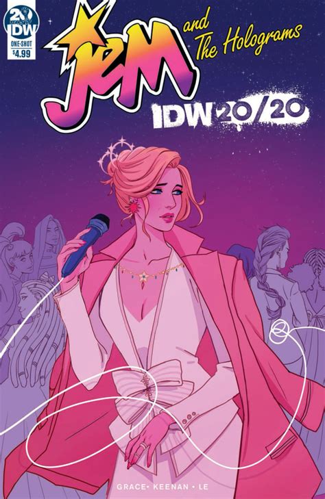 I am a product of my triggers. Jem and the Holograms 20/20 #1 (Issue)