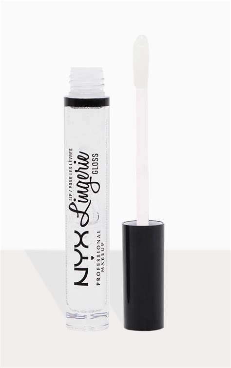Nyx Professional Lip Lingerie Gloss Clear Prettylittlething Qa