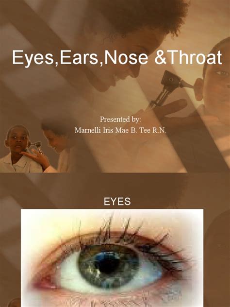 Ears Eyes Nose And Throat Pdf Glaucoma Ear