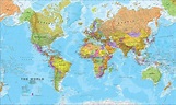 Buy World Maps International Political Wall Map - Mapworld