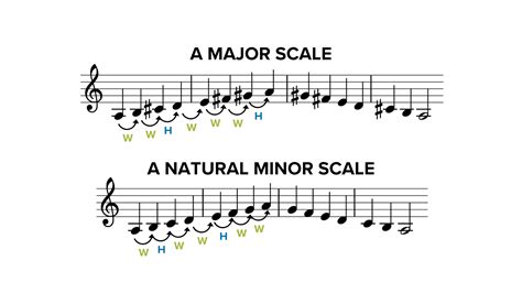 The Types Of Minor Scales In Music Musicnotes Now