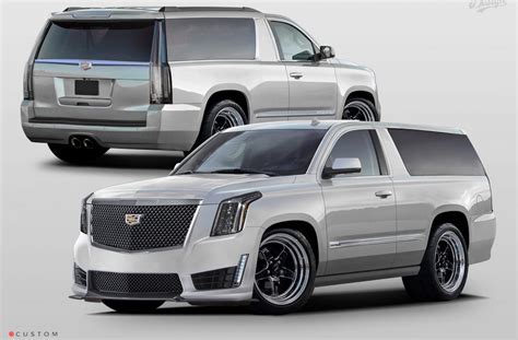 Cadillac Escalade V Coupe Rendering Is Bold Brash And Truly Excellent