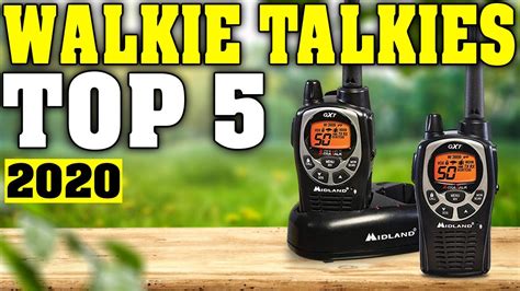 They can transmit as well as receive radio signals. Best Walkie Talkie 2020 | Best New 2020