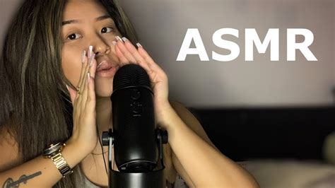 ASMR Hand Movements W Repeated Sleepy Words Finger Flutters Mouth