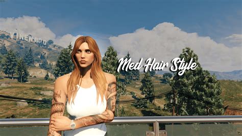 Med Hair Style For MP Female GTA Mods