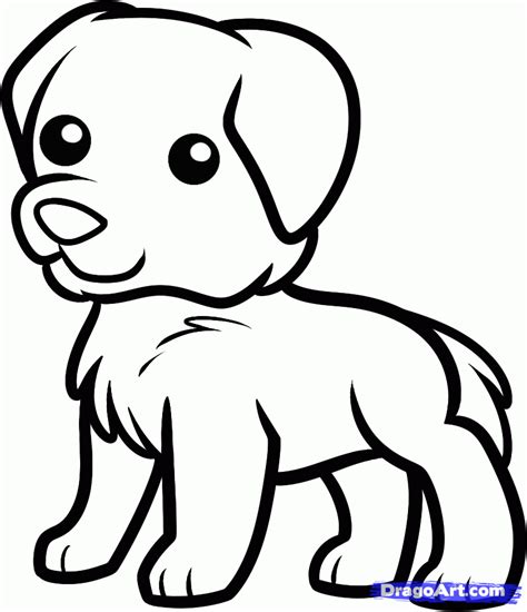 Dog Drawing For Kids Easy Clip Art Library