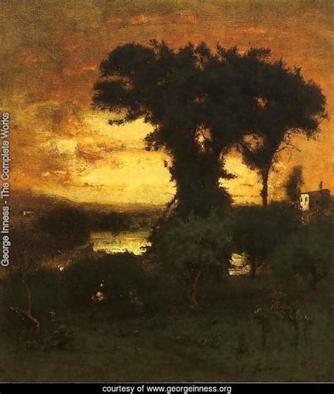 George Inness The Complete Works Afterglow