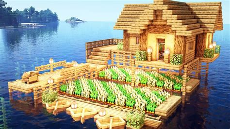 Minecraft How To Build A Survival Stilt Houses On Water Minecraft Map