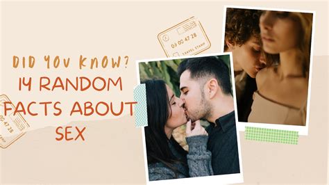 Did You Know 14 Random Facts About Sex Youtube