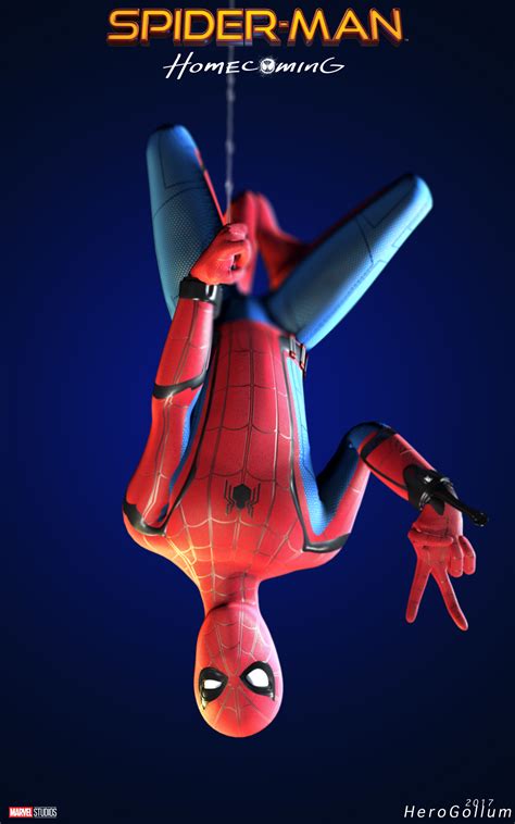 Spider Man Homecoming Cinema 4d Fan Art By Herogollum On Deviantart