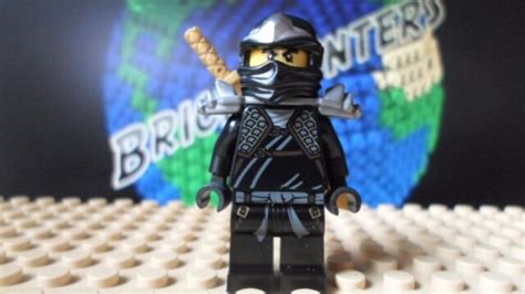 Lego Ninjago Black Ninja Cole Zx W Armor Minifigure Lego 9444 9447