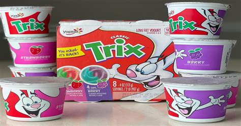 Trix Yogurt History Ingredients Pictures Commercials Snack History