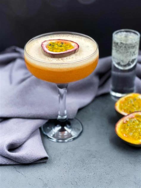 Passion Fruit Martini Recipe Splash Of Taste Vegetarian Recipes