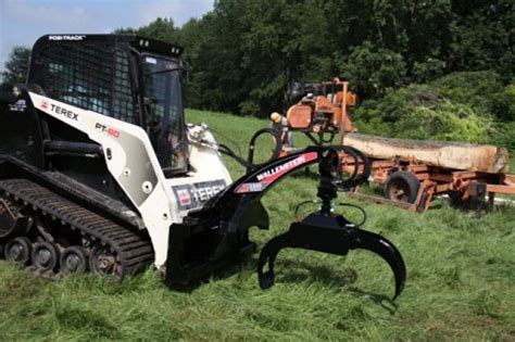 Log Grapples Skid Steer 180 Degree Spring Centre Rotation Lxg420s