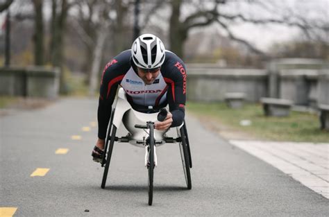 Ernst Van Dyk A Fixture In Boston Marathon Push Rim Wheelchair Race