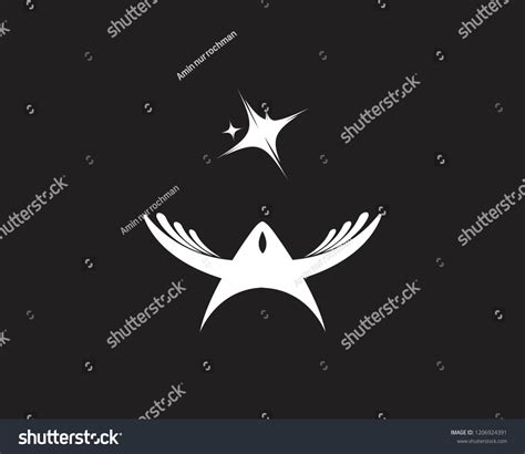 Little Star Logo Vector Template Stock Vector Royalty Free 1206924391