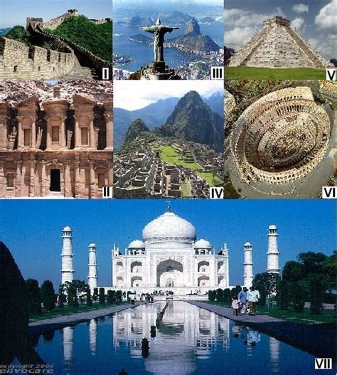 7 Maravilhas Do Mundo Lugares Preciosos Lugares Para Visitar Monumentos