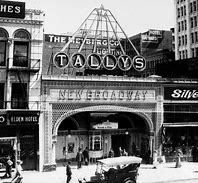 Image result for first motion picture theatre opened in Los Angeles with the name Electric Theatre.