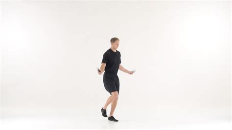 Alternate Foot Step With Jump Rope