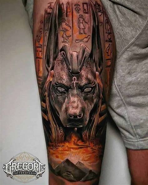 Japanese Forearm Tattoo Forearm Tattoos Hand Tattoos Osiris Tattoo Anubis Tattoo Egyptian