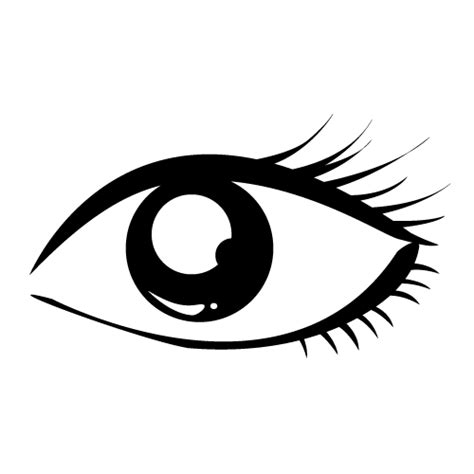Clipart Eyes Black And White With Eyelashes 20 Free Cliparts Download