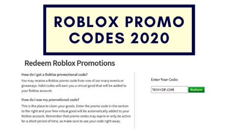 Robux Promo Codes April 2020 All Roblox Promo Codes For Robux List