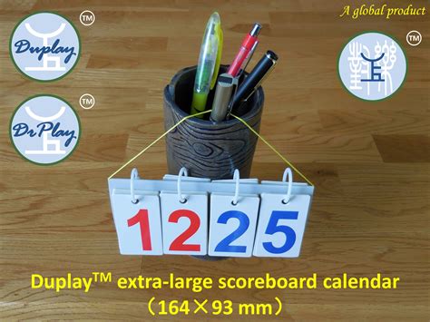 Duplay Multi Function Mini Scoreboard Extra Large Size Free Shipping