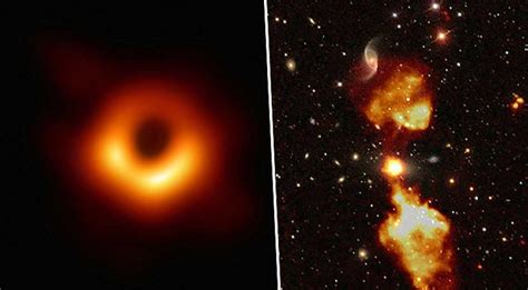 The result is a gravitational field so strong that nothing, not even light, can escape. Remarkable image of black hole released in astrophysics ...