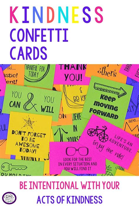 Printable Kindness Confetti 3 Set Bundle Over 300 Etsy Kindness