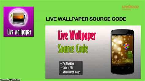 Android Live Wallpaper App Source Code Github Android Shopping App