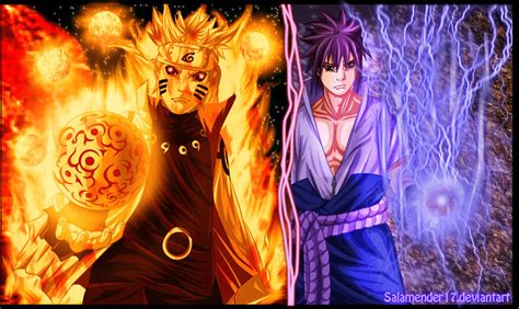 New Naruto And Sasuke Chapter 674 By Salamender17 On Deviantart