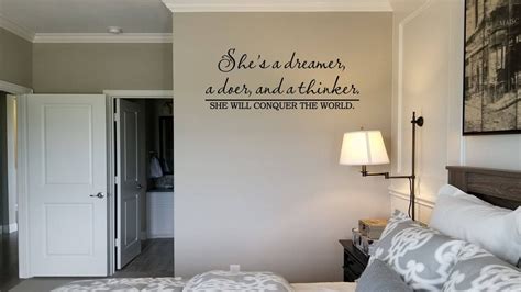 Shes A Dreamer A Doer And A Thinker Wall Decal She Will Conquer The