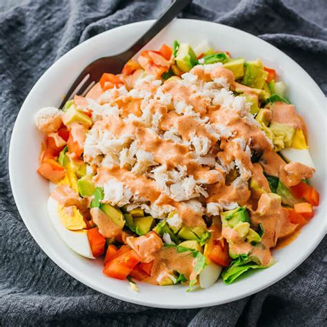 Crab Louie Seafood Salad Recipe In Story