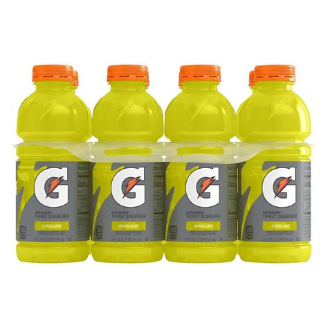 Gatorade Lemon Lime Thirst Quencher 20 Oz Bottles Shop Sports