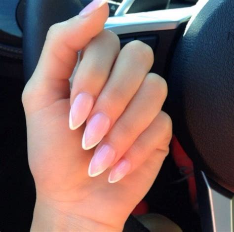 Almond French Nails Almond Nails French French Nails French Manicure